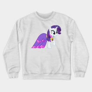 Rarity's Discord Dinner Party dress Crewneck Sweatshirt